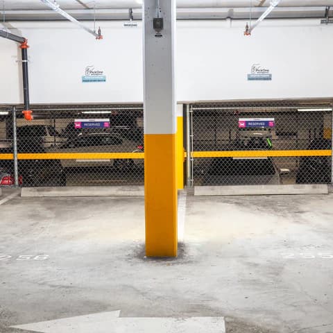 PickOne reserved customer parking stalls